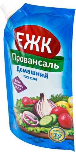 

Соус майонезный ЕЖК Домашний 46% 200 мл