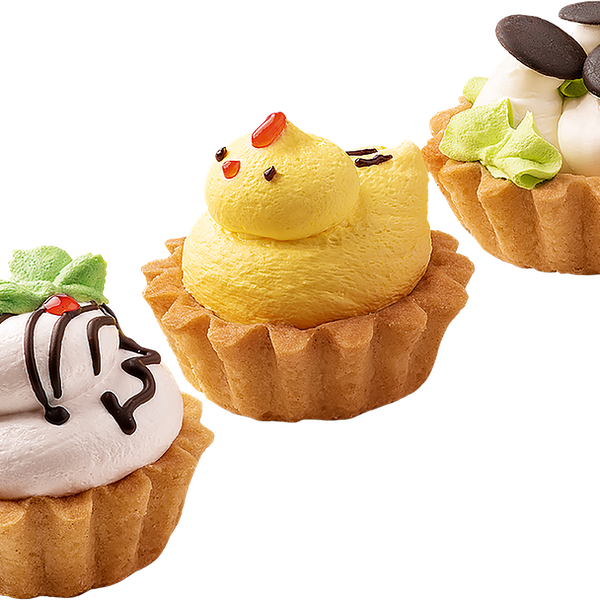 Набор пирожных ТАТЬЯНИН ДВОР Корзиночки: цыпленок, грибочки