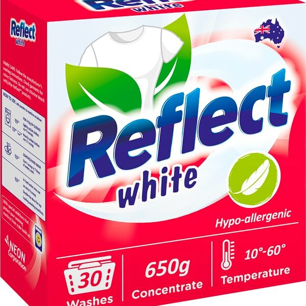 Стиральный порошок Reflect White 650г
