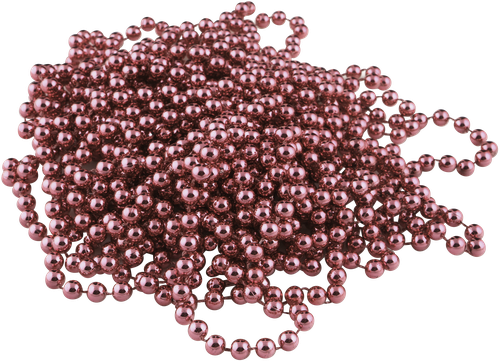 

Бусы HOMECLUB d=0,8см, темно-розовый Арт. AR4/10M-8RA+8CA, 10м