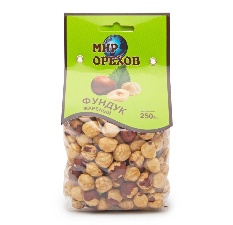 

Орехи Мир орехов фундук жареный 250 г