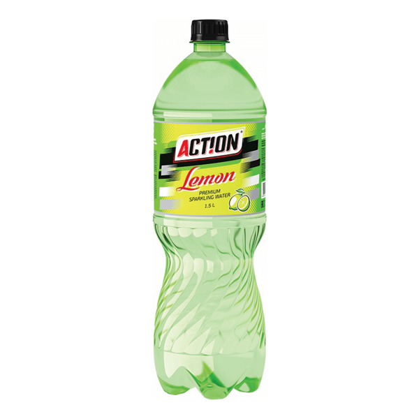 Напиток газированный Action Лимон