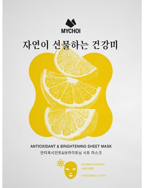 Маска для лица Mychoi Антиоксидантная c витаминным комплексом 25мл