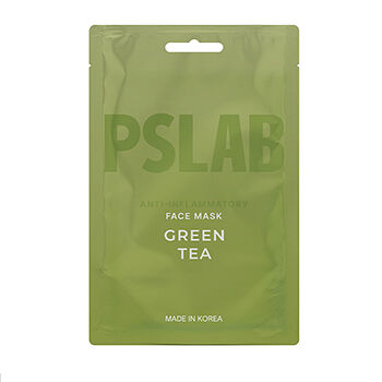 Маска тканевая Pslab противовоспалительная для лица Green Tea 23мл, Республика Корея