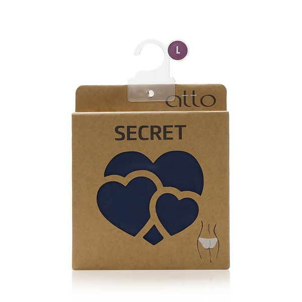 Женские трусы-слипы Atto Secret, синие, L