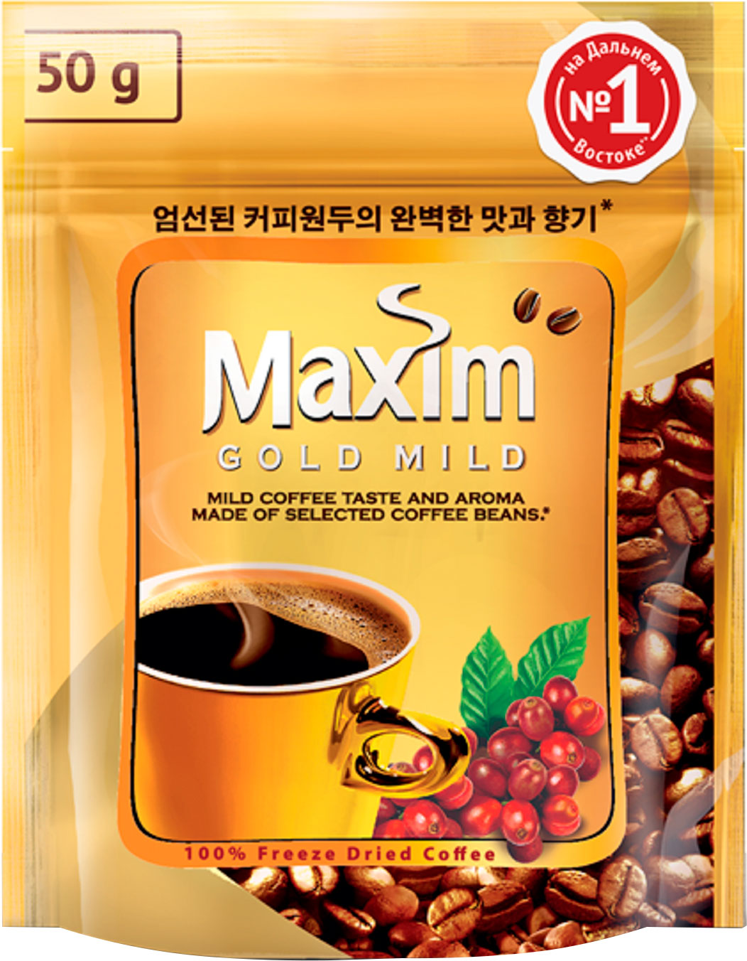 

Кофе растворимый Maxim Gold Mild сублимированный