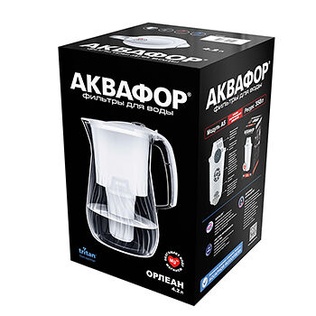 Фильтр-кувшин Аквафор Орлеан модель Р140А5FM кобальт, Россия