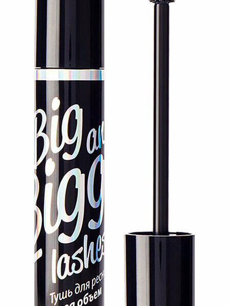 RELOUIS Тушь для ресниц Big and Bigger lashes мега объем, 10 г, черная