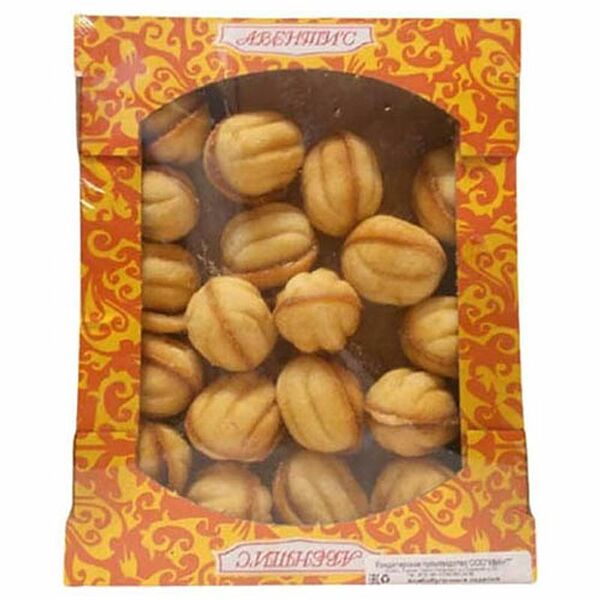 Изделие кондитерское Квант орешки с вареной сгущенкой