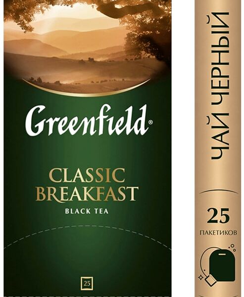 Чай черный Greenfield Classic Breakfast 25*2г