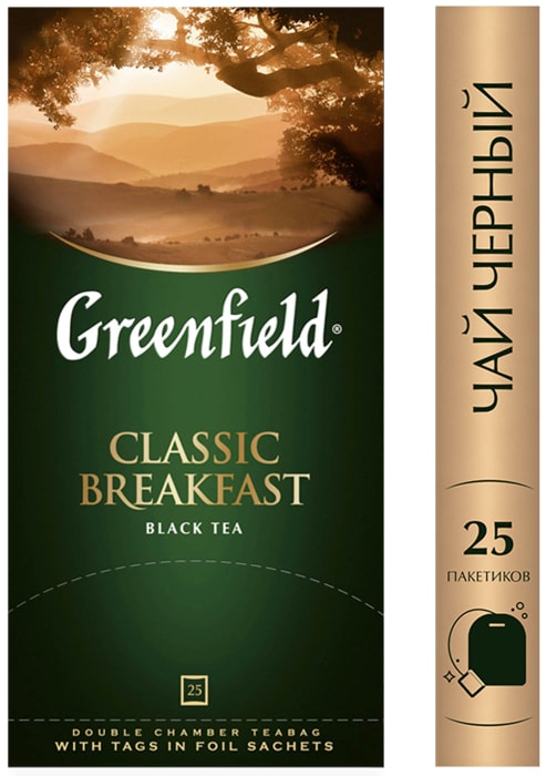 

Чай черный Greenfield Classic Breakfast 25 пак 50 г
