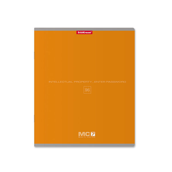 Тетрадь Erich Krause Мс 7 Моноколор Офис Премьер А5, 96 листов