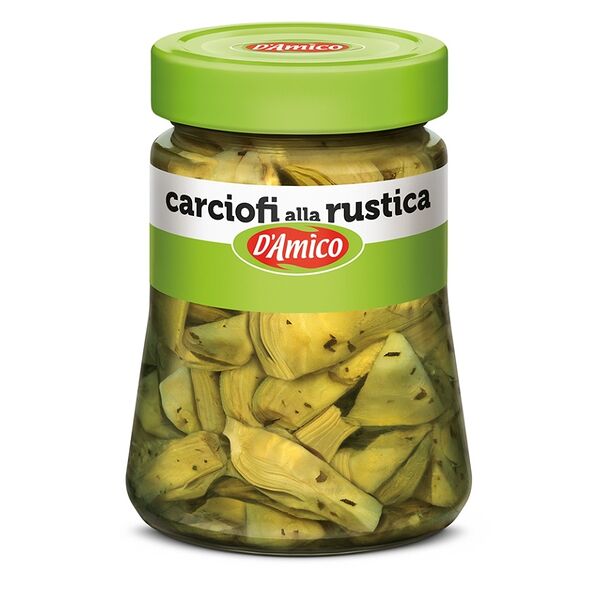 Артишоки D`Amico Алла Рустика в масле 280г, Италия