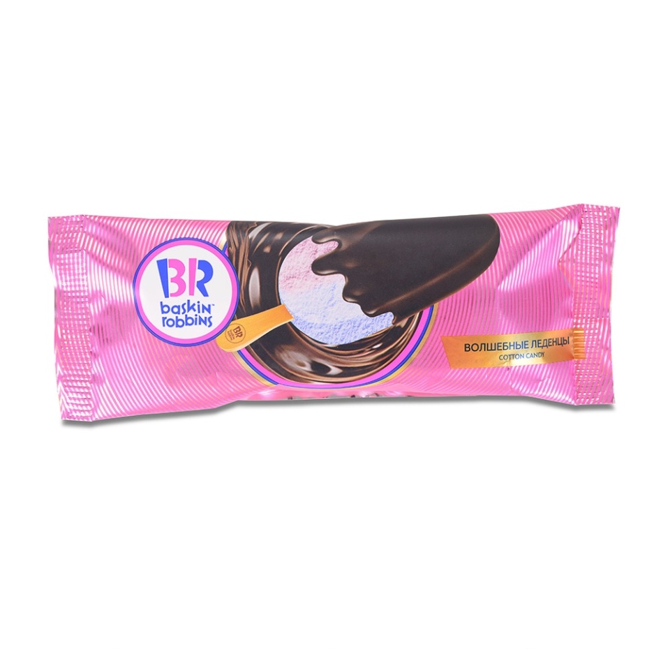 

Мороженое сливочное эскимо Baskin Robbins Волшебные леденцы 70 г