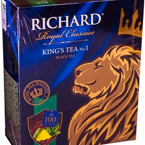 Чай черный Richard Kings Tea No. 1 лайм мята 25пак