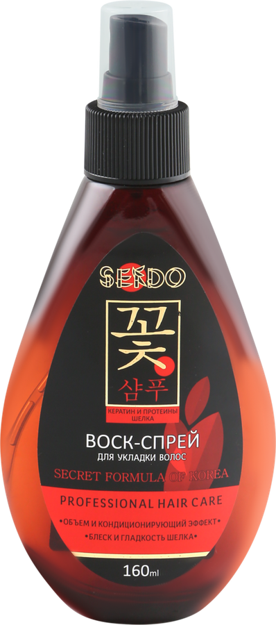

Воск-спрей для укладки волос Sendo 160 мл
