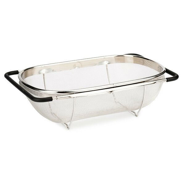 Корзина в раковину Attribute Steel Touch, 34х24 см