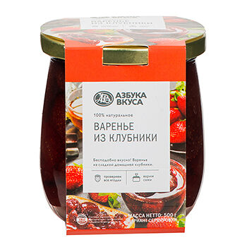 Варенье Азбука Вкуса из клубники