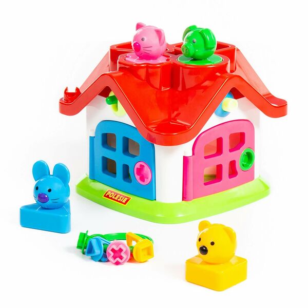 9159 Логический теремок (в сеточке)