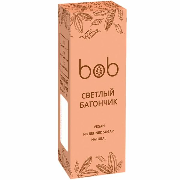 Батончик Bob White Сashew Мilk из светлого шоколада