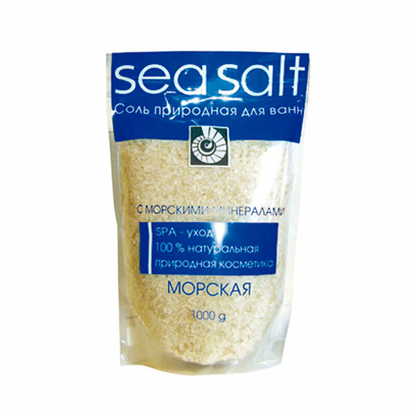 Соль для ванны Северная Жемчужина Sea Salt С Морскими Минералами 1000 г