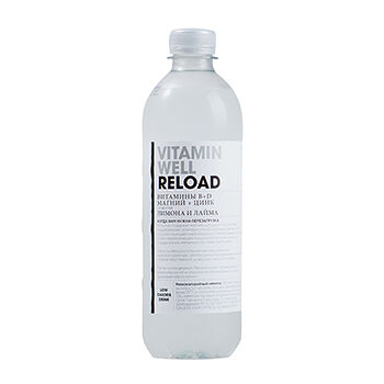 Напиток безалкогольный Vitamin Well со вкусом лимона и лайма 500 мл