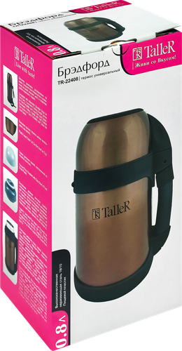 

Термос TalleR 0.8л арт. TR-2408