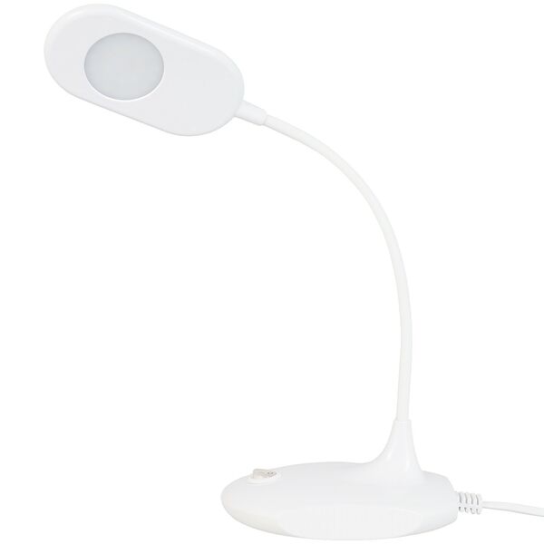 Лампа настольная Ultraflash UF-711, LED, 6 Вт, 6500К, белый