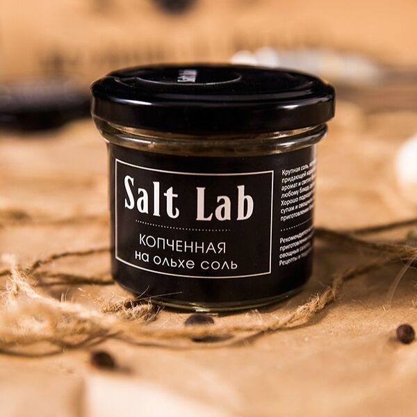 Копченая на ольхе соль salt lab