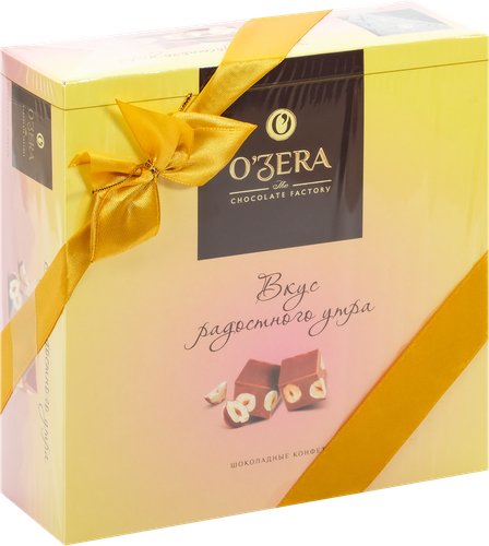 

Набор шоколадных конфет O'Zera Gianduja Вкус радостного утра 180 г