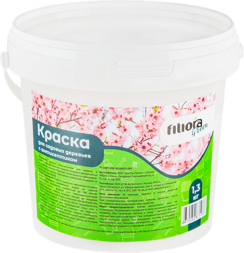 

Краска для садовых деревьев с антисептиком, 1,3кг