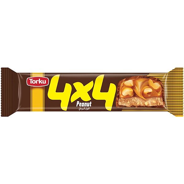 Батончик Torku нуга с карамелью и арахисом 4х4