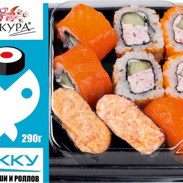 Набор Сакура Суши и роллов Хокку 290г