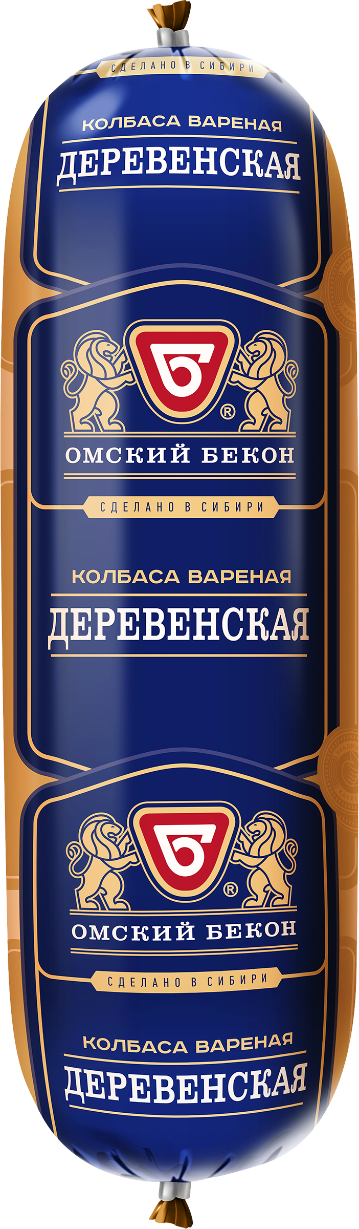 

Колбаса Омский Бекон Деревенская вар вес