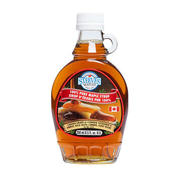 Сироп кленовый натуральный (без сахара), Steeves Maples, 250 мл, Канада
