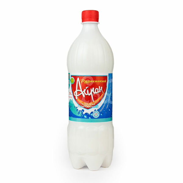 Продукт кисломолочный Айран Рудненский 1.5-2.0% 1л газ пэт