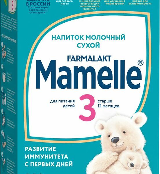 Напиток Mamelle 3 молочный сухой c 12 мес. 300г