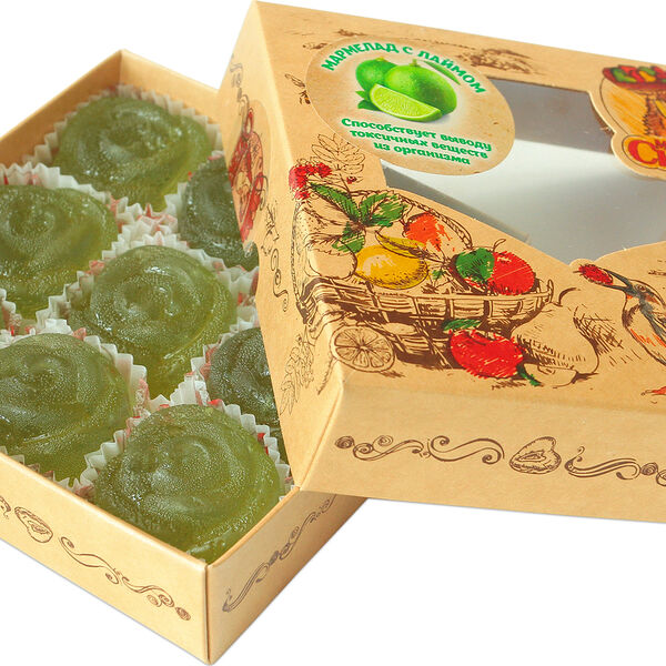 Мармелад желейный формовой Мармеладная сказка с лаймом