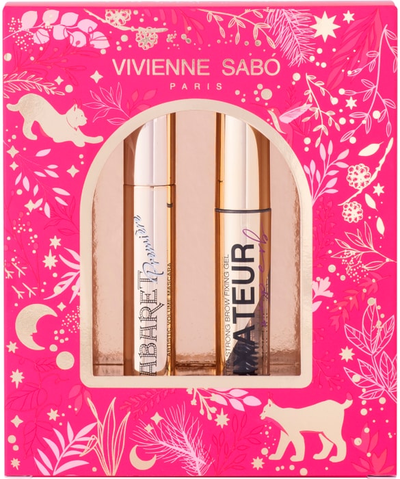 

Подарочный набор Vivienne Sabo 13.5 мл Тушь Cabaret Premiere тон 01 9 мл + Гель для бровей Fixateur Superb тон 01 4,5 мл