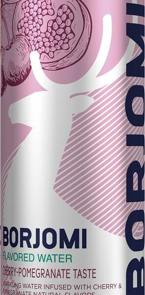 Напиток безалкогольный Боржоми Флейворд Вотер вишня-гранат, 330мл