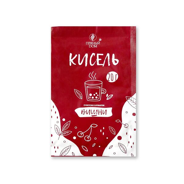 Кисель со вкусом и ароматом вишни ТМ Пряный Дом, 20 гр.