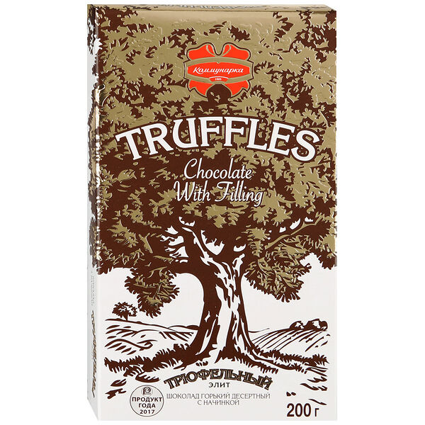 Шоколад Горький Трюфельный Элит