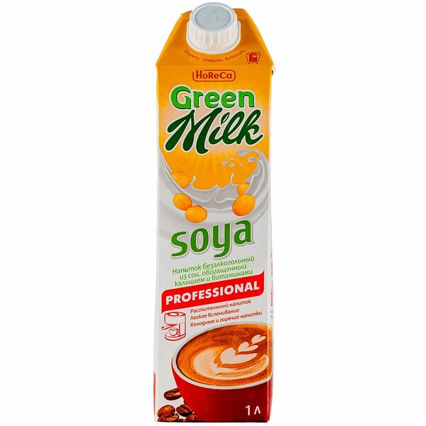 Соевый напиток Green Milk Soya Professional 1%
