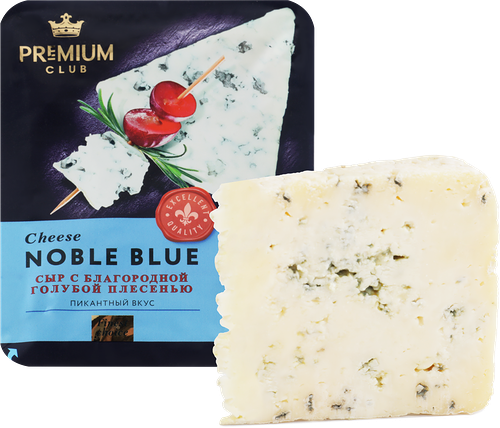 Сыр PREMIUM CLUB с голубой плесенью 50%, без змж, 100 г
