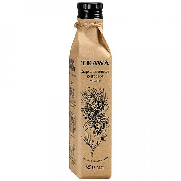 Масло кедровое сыродавленное от Ивана Скоблилова, Trawa