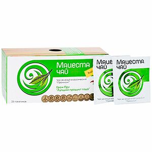 Чай Мацеста чай Премиум зеленый классический в пакетиках