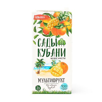 Нектар ТОРГОВАЯ МАРКА Сады Кубани Мультифруктовый