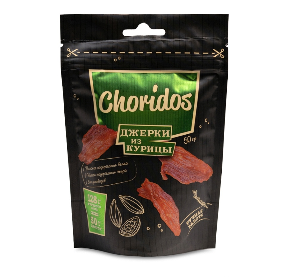 

Джерки Черный кабан Сыровяленые из курицы Клинский мясокомбинат 50 г