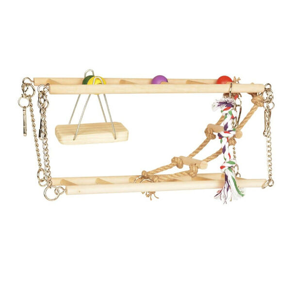 Игровой комплекс  DUVO для грызунов деревянный 