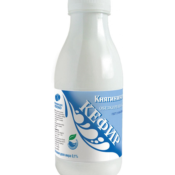 Кефир КНЯГИНИНО обезжиренный